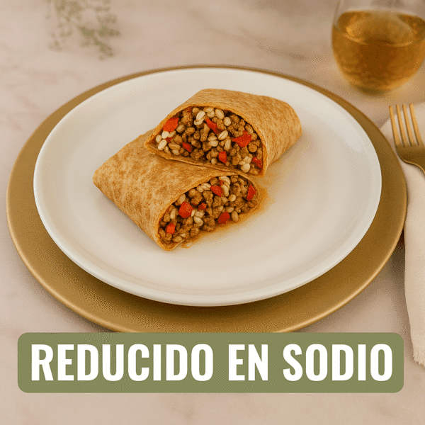 *Nuevo* Burritos <br> de carne - L