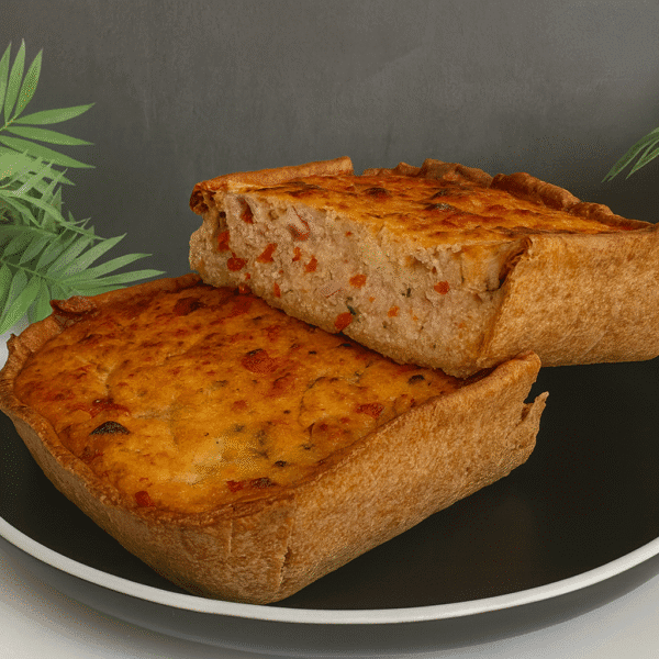*NEW* Quiche de ricota <BR>jamón y queso