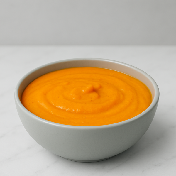 Guarnición 3: Puré de batata y calabaza