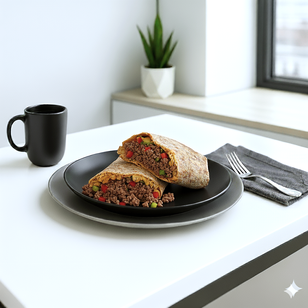 Burritos de carne (s)