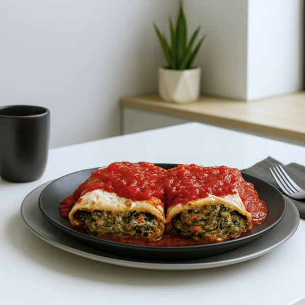 Canelones de verdura y ricota (c)