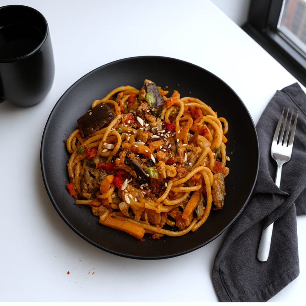 Fideos de arroz con vegetales (s)