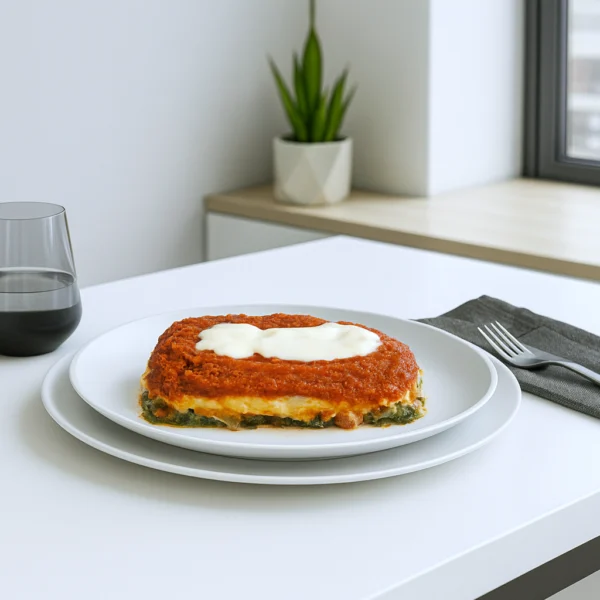 Lasaña de vegetales (c)