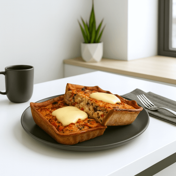 Quiche Pollo caprese